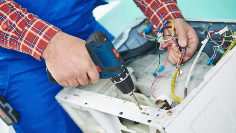 Kızılcahamam Arçelik Arçelik çamaşır makinesi kart tamiri – Su almama arızası orijinal parça ile giderildi. - Teknik servis örneği